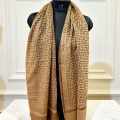Givenchy Premium Quality Brown Reversible Woollen Stole-thumb-1