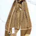 Givenchy Premium Quality Brown Reversible Woollen Stole-thumb-0