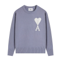 Ami Paris Ami Paris Purple Crewneck Pullover-thumb-0
