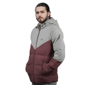 Nike Wine & Grey Premium Quality Jacket-thumb-0