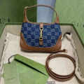 Gucci Jackie 1961 Blue Mini Shoulder Bag-thumb-0