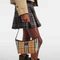 Burberry Highlands Vintage Check Brown Shoulder Bag-thumb-1