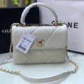 Chanel New Trendy CC Top White Handle Bag-thumb-0
