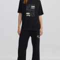Karl Lagerfeld Black Premium Co-ord Set-thumb-0