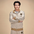 Fendi Embroidered logo Cream Premium Tracksuit-thumb-6