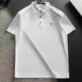 Louis Vuitton White Embroidery Logo Premium Polo T-shirt-thumb-0