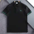 Burberry Embroidered logo Black & Green Premium Polo T-shirt-thumb-0