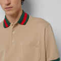Gucci Cream Premium Quality Polo T-shirt-thumb-1