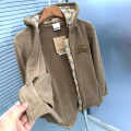 Burberry Brown Premium Quality Jacket-thumb-4