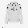Armani Exchange White Premium Quality Hoodie-thumb-2