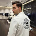 Balmain White Premium Quality Jacket-thumb-1