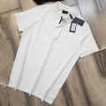 Emporio Armani White Polo T-Shirt-thumb-4