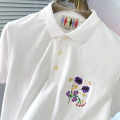 Gucci White Premium Quality Polo T-shirt-thumb-3