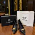 Versace La Medusa Black Heels Heels-thumb-0