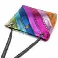 Kurt Geiger Kensington Rainbow Chain Tote Shoulder Bag-thumb-1