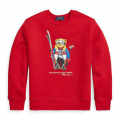 Ralph Lauren Red Teddy Print Premium Quality Sweatshirt-thumb-0
