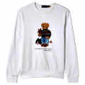 Ralph Lauren White Teddy Print Premium Quality Sweatshirt-thumb-0