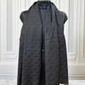 Guess Semi Black Reversible Wool Blend Stole-thumb-1