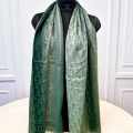Christian Dior Green Premium Quality Woollen Stole-thumb-0