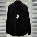 Balmain Embroidered Black Premium Cotton Shirt-thumb-0
