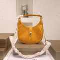 Bvlgari Serpenti Sugarloaf Yellow Shoulder Bag-thumb-0