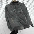 Boss Embroidered logo Grey Premium Quality Jacket-thumb-1
