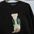 Ralph Lauren Black Teddy Print Premium Quality Sweatshirt-thumb-2
