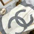 Chanel Reversible Brown Woolen Stole-thumb-3