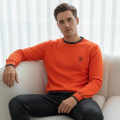 Hermes Orange High-End Authentic Quality Pullover-thumb-0
