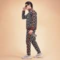 Gucci GG Jacquard Black Premium Cotton Tracksuit-thumb-1