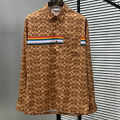Coach Embroidered Brown Premium Cotton Shirt-thumb-2