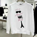 Karl Lagerfeld White Premium Quality Sweatshirt-thumb-0