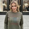 Karl Lagerfeld Green Premium Quality Sweatshirt-thumb-0