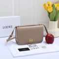 Loewe Paseo Plated Beige Satchel Bag-thumb-0