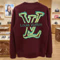 Louis Vuitton Wine Premium Quality Sweatshirt-thumb-3