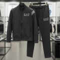 Emporio Armani EA7 Black Premium Tracksuit-thumb-4