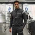 Emporio Armani EA7 Black Premium Tracksuit-thumb-1