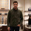 Burberry Dark Brown Premium Quality Jacket-thumb-1