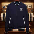 Ralph Lauren Navy Blue Premium Quality Cotton Blend Jacket-thumb-3