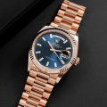 Rolex Day-Date Rose Gold, 36 mm 128235-BLUGRN10BR-thumb-4