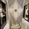 Louis Vuitton Grey Cashmere Wool Blend Scarf-thumb-1