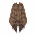 Gucci GG Monogram Brown Premium Quality Ponchus-thumb-0