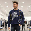 Burberry Blue Authentic Quality Pullover-thumb-1