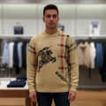 Burberry Brown Authentic Quality Pullover-thumb-1