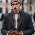 Burberry Black Cashmere Beanie-thumb-1