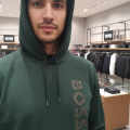 Boss Green Hood Embroidery Logo Hoodie-thumb-1
