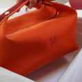 Hermes Orange Premium Quality Brac Case Bag-thumb-0