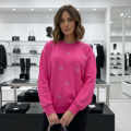 Karl Lagerfeld Pink Premium Quality Sweatshirt-thumb-0