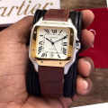 Cartier Santos de Cartier large model watch ref W2SA0009-thumb-0