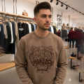 Kenzo Brown Authentic Quality Sweatshirts-thumb-1